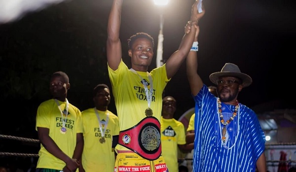 Aku-Dade of La Liga Boyz was one of the winners on the night